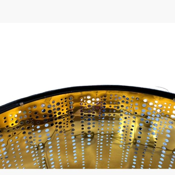 Unbranded Eiffel Tower Table Lamp Base with Black and Gold Drum Style Lampshade - Picture 7 of 10